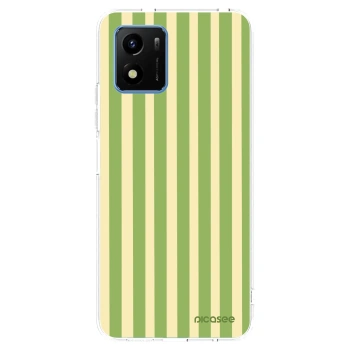 Picasee silikonski prozorni ovitek za Vivo Y01 - Lines Matcha