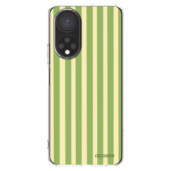 Picasee silikonski prozorni ovitek za Honor X7 - Lines Matcha
