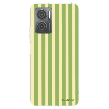 Picasee silikonski prozorni ovitek za Xiaomi Redmi 10 5G - Lines Matcha