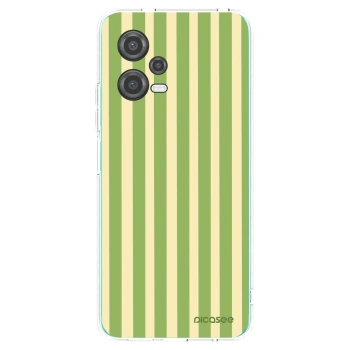 Picasee silikonski prozorni ovitek za Xiaomi Poco X5 - Lines Matcha