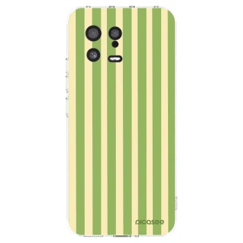 Picasee silikonski prozorni ovitek za Xiaomi 13 - Lines Matcha