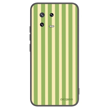 Picasee silikonski črni ovitek za Xiaomi 13 Pro - Lines Matcha