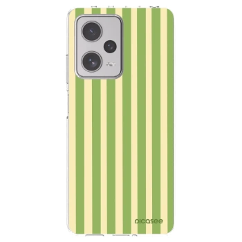 Picasee silikonski prozorni ovitek za Xiaomi Redmi Note 12 Pro+ 5G - Lines Matcha