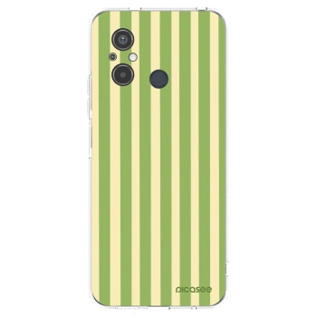 Picasee silikonski prozorni ovitek za Xiaomi Redmi 12C - Lines Matcha