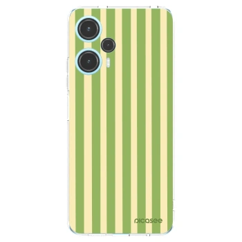 Picasee silikonski prozorni ovitek za Xiaomi Poco F5 - Lines Matcha