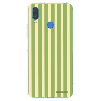Picasee silikonski prozorni ovitek za Huawei Nova 3 - Lines Matcha