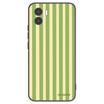 Picasee silikonski črni ovitek za Xiaomi Redmi A2 - Lines Matcha