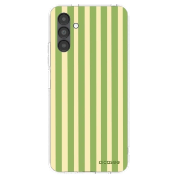 Picasee silikonski prozorni ovitek za Samsung Galaxy A04s A047F - Lines Matcha