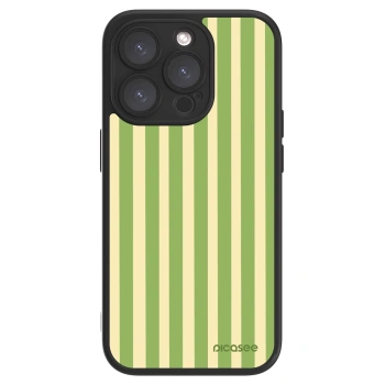 Picasee ULTIMATE CASE MagSafe za Apple iPhone 15 Pro - Lines Matcha