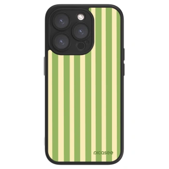 Picasee ULTIMATE CASE za Apple iPhone 15 Pro - Lines Matcha