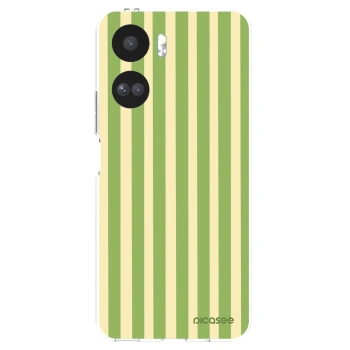 Picasee silikonski prozorni ovitek za Honor 90 Lite 5G - Lines Matcha