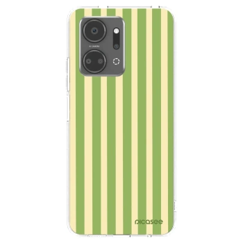 Picasee silikonski prozorni ovitek za Honor X7a - Lines Matcha