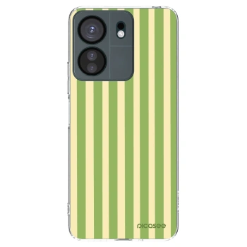 Picasee silikonski prozorni ovitek za Xiaomi Redmi 13C 4G - Lines Matcha