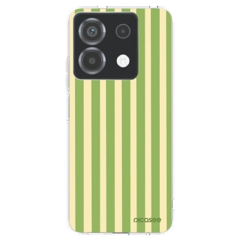 Picasee silikonski prozorni ovitek za Xiaomi Poco X6 - Lines Matcha