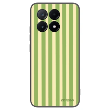Picasee silikonski črni ovitek za Xiaomi Poco X6 Pro - Lines Matcha
