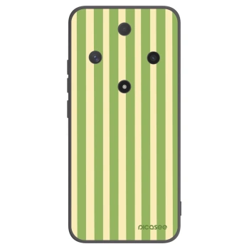Picasee silikonski črni ovitek za Honor Magic6 Lite 5G - Lines Matcha