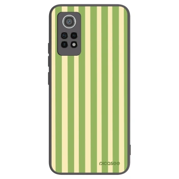 Picasee silikonski črni ovitek za Xiaomi Redmi Note 12 Pro 4G - Lines Matcha