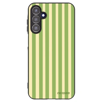 Picasee silikonski črni ovitek za Samsung Galaxy A15 A156B 5G - Lines Matcha