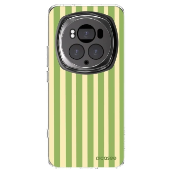 Picasee silikonski prozorni ovitek za Honor Magic6 Pro - Lines Matcha