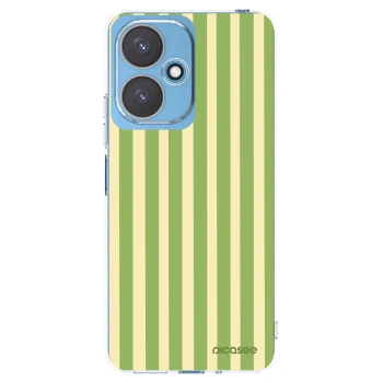 Picasee silikonski prozorni ovitek za Xiaomi Redmi 13C 5G - Lines Matcha