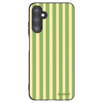 Picasee silikonski črni ovitek za Samsung Galaxy A05s A057G - Lines Matcha