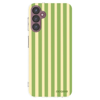Picasee silikonski prozorni ovitek za Samsung Galaxy A05s A057G - Lines Matcha