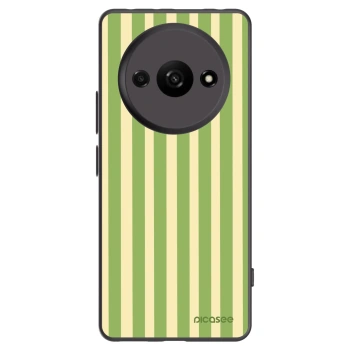 Picasee silikonski črni ovitek za Xiaomi Redmi A3 - Lines Matcha