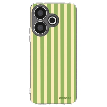 Picasee silikonski prozorni ovitek za Xiaomi Redmi 13 4G - Lines Matcha