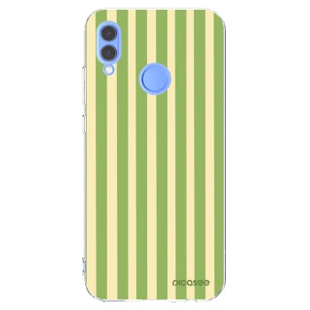Picasee silikonski prozorni ovitek za Huawei P Smart 2019 - Lines Matcha