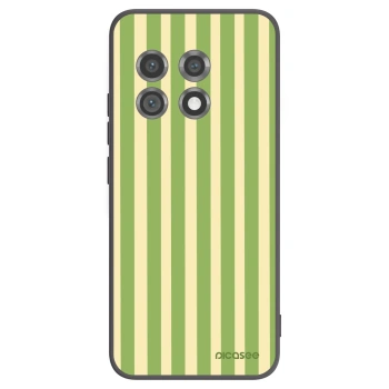 Picasee silikonski črni ovitek za OnePlus 11 5G - Lines Matcha