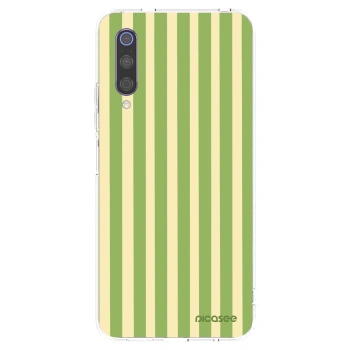 Picasee silikonski prozorni ovitek za Xiaomi Mi 9 - Lines Matcha