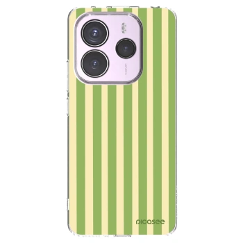 Picasee silikonski prozorni ovitek za Xiaomi Redmi Note 14 5G - Lines Matcha