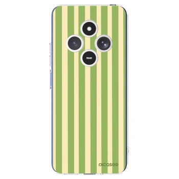 Picasee silikonski prozorni ovitek za Xiaomi Redmi 14C - Lines Matcha