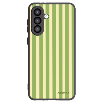 Picasee silikonski črni ovitek za Samsung Galaxy A26 5G A266B - Lines Matcha