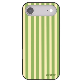 Picasee silikonski črni ovitek za Apple iPhone Air - Lines Matcha