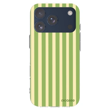Picasee silikonski prozorni ovitek za Apple iPhone 17 Pro - Lines Matcha