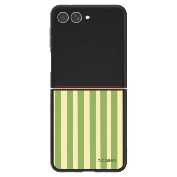 Ovitek za Samsung Galaxy Z Flip7 5G - Lines Matcha