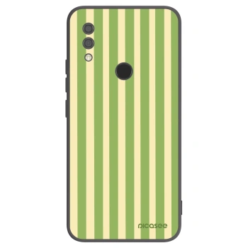 Picasee silikonski črni ovitek za Xiaomi Redmi 7 - Lines Matcha