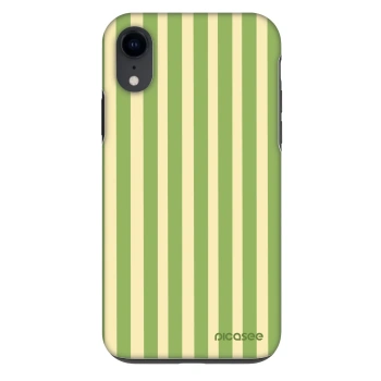 Ovitek za Apple iPhone XR - Lines Matcha