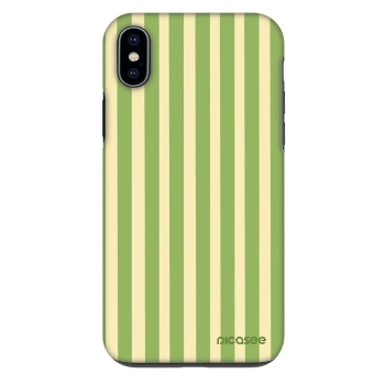 Ovitek za Apple iPhone XS Max - Lines Matcha