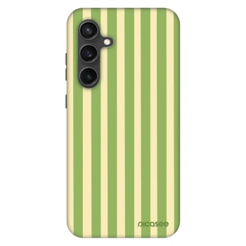 Ovitek za Samsung Galaxy S24 FE S721B - Lines Matcha
