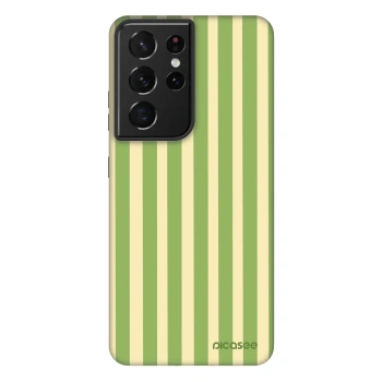 Ovitek za Samsung Galaxy S21 Ultra 5G G998B - Lines Matcha