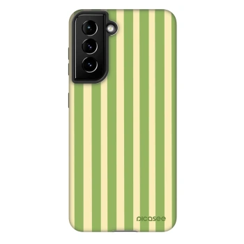 Ovitek za Samsung Galaxy S21 FE 5G - Lines Matcha