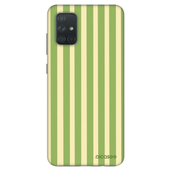 Ovitek za Samsung Galaxy A71 A715F - Lines Matcha