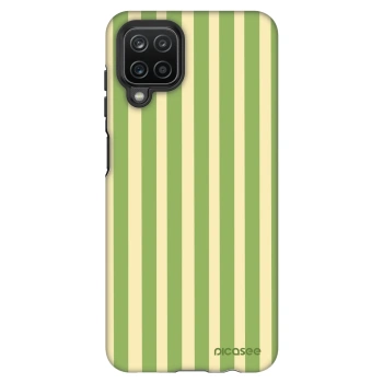 Ovitek za Samsung Galaxy A12 A125F - Lines Matcha