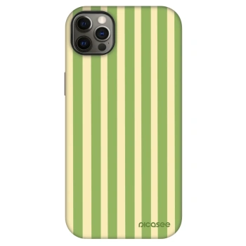 Ovitek za Apple iPhone 12 Pro Max - Lines Matcha