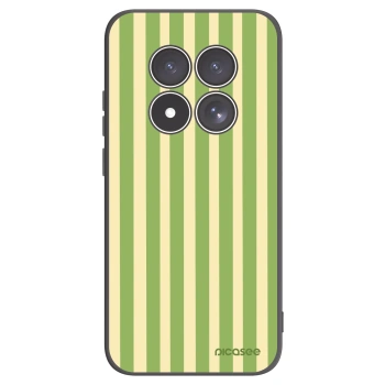 Picasee silikonski črni ovitek za Xiaomi Redmi Note 15 Pro 4G - Lines Matcha