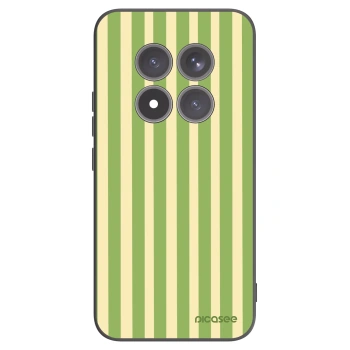 Picasee silikonski črni ovitek za Xiaomi Redmi Note 15 Pro+ - Lines Matcha