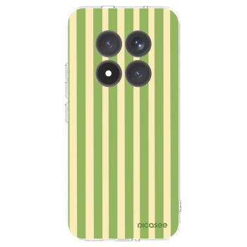 Picasee silikonski prozorni ovitek za Xiaomi Redmi Note 15 Pro+ - Lines Matcha