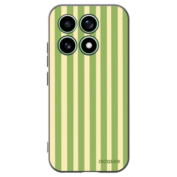 Picasee silikonski črni ovitek za Xiaomi 17 - Lines Matcha